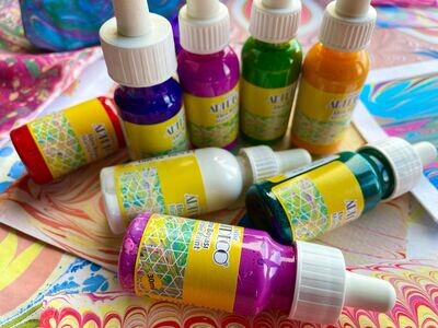 Mixed set of (Marbling) Paint 12 X 30ml