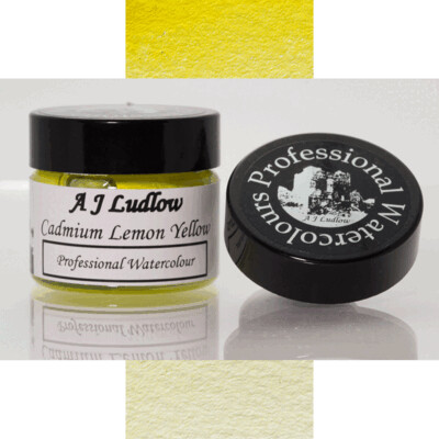 A J Ludlow Cadmium Lemon Yellow
Professional Watercolour