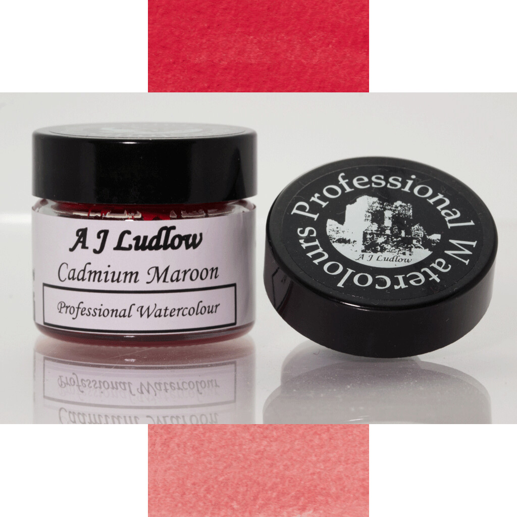 A J Ludlow Cadmium Maroon
Professional Watercolour