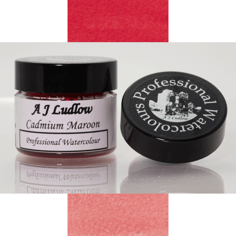 A J Ludlow Cadmium Maroon
Professional Watercolour