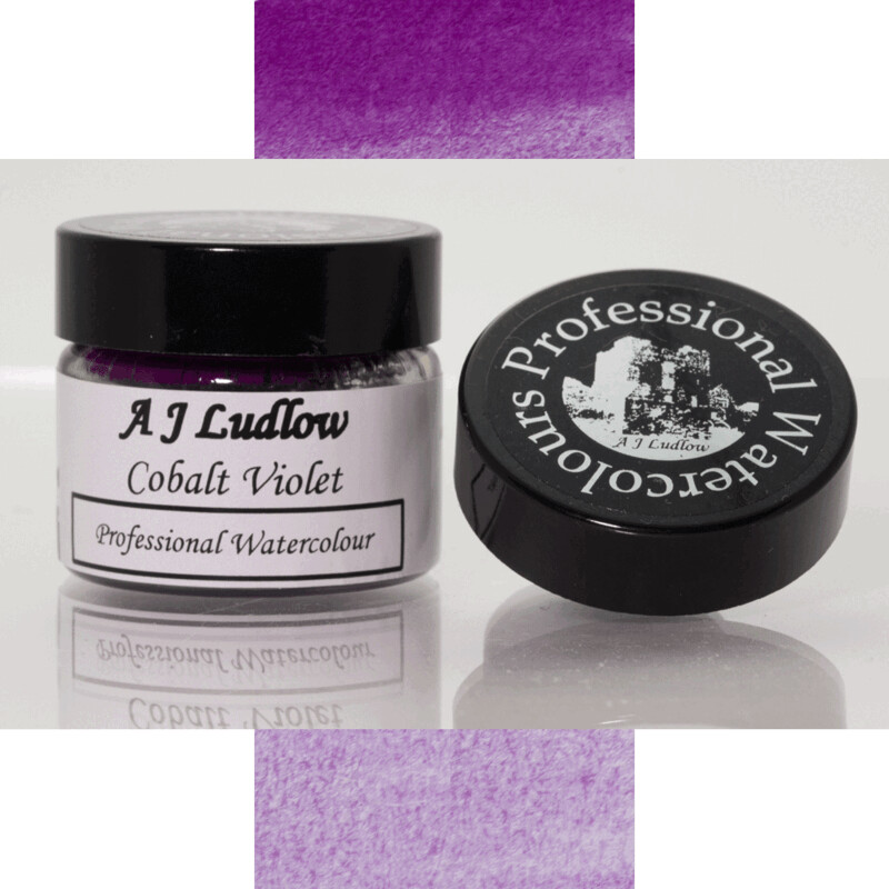 A J Ludlow Cobalt Violet Professional Watercolour