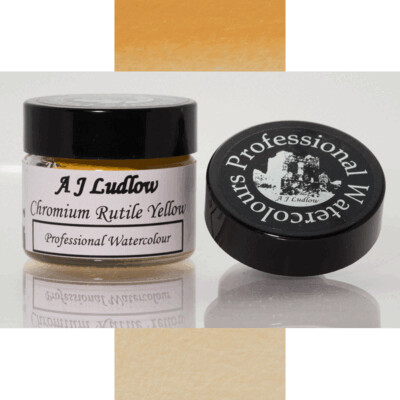 A J Ludlow Chromium Rutile Yellow
Professional Watercolour