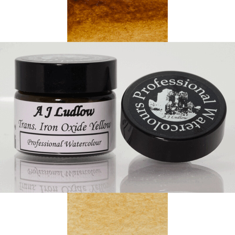 A J Ludlow Transparent Iron Oxide Yellow
Professional Watercolour A J Ludlow Transparent Iron Oxide Yellow
Professional Watercolour