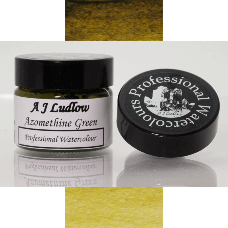 A J Ludlow Azomethine Green
Professional Watercolour