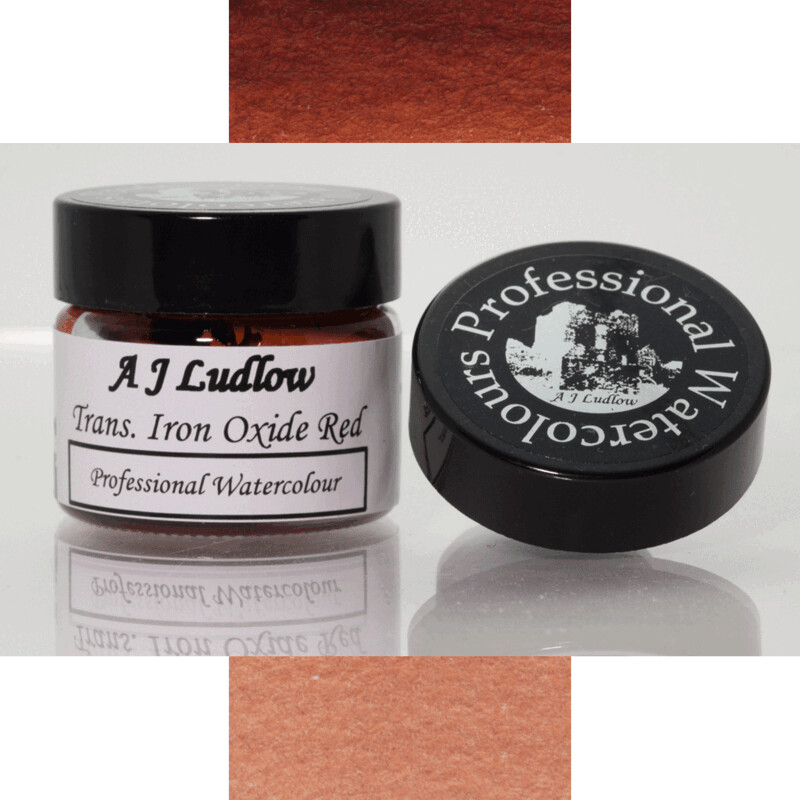 A J Ludlow Transparent Iron Oxide Red
Professional Watercolour A J Ludlow Transparent Iron Oxide Red
Professional Watercolour