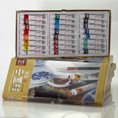Traditional Chinese Painting Colours 24 X 12ml tubes
