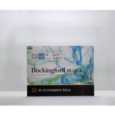 Bockingford Watercolour Paper Block CP (NOT), 9x12 inches