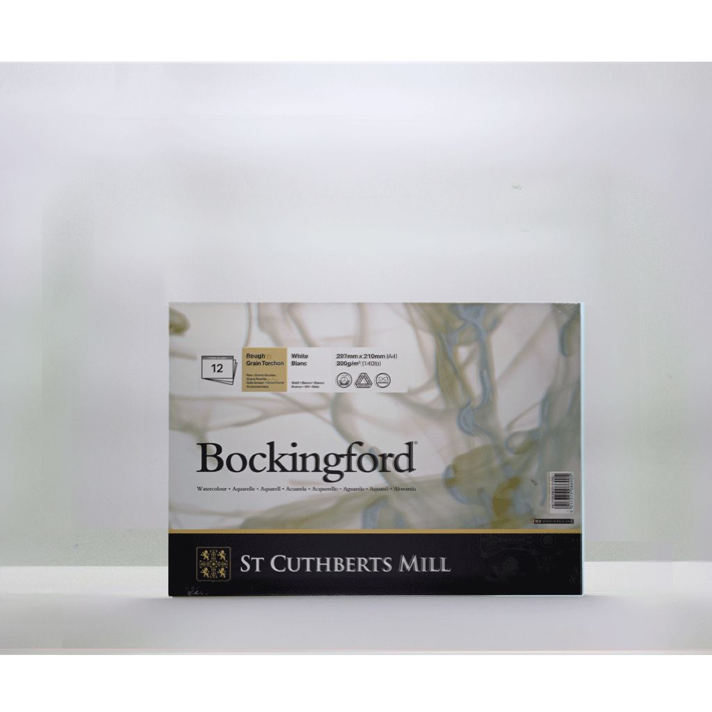 Bockingford Watercolour Paper Pad Rough, A4