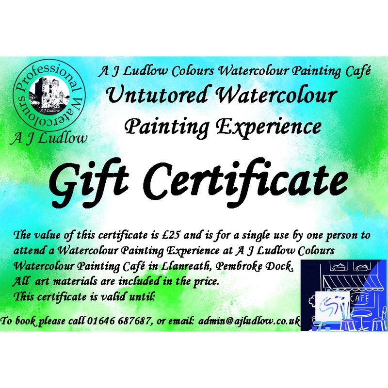 Untutored Watercolour Painting Experience