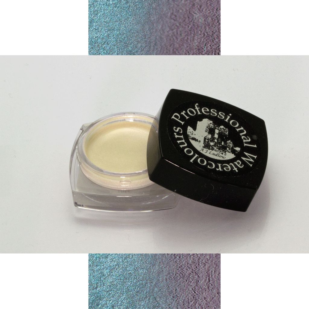 A J Ludlow Light Blue to Pink Iridescent Professional Watercolour - 3ml