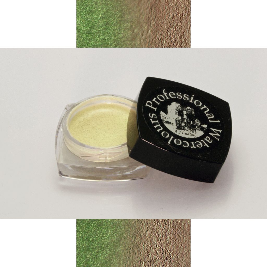 A J Ludlow Green to Orange Iridescent Professional Watercolour - 3ml