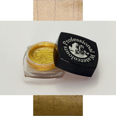 A J Ludlow Celtic Gold Metallic Effect Professional Watercolour - 3ml