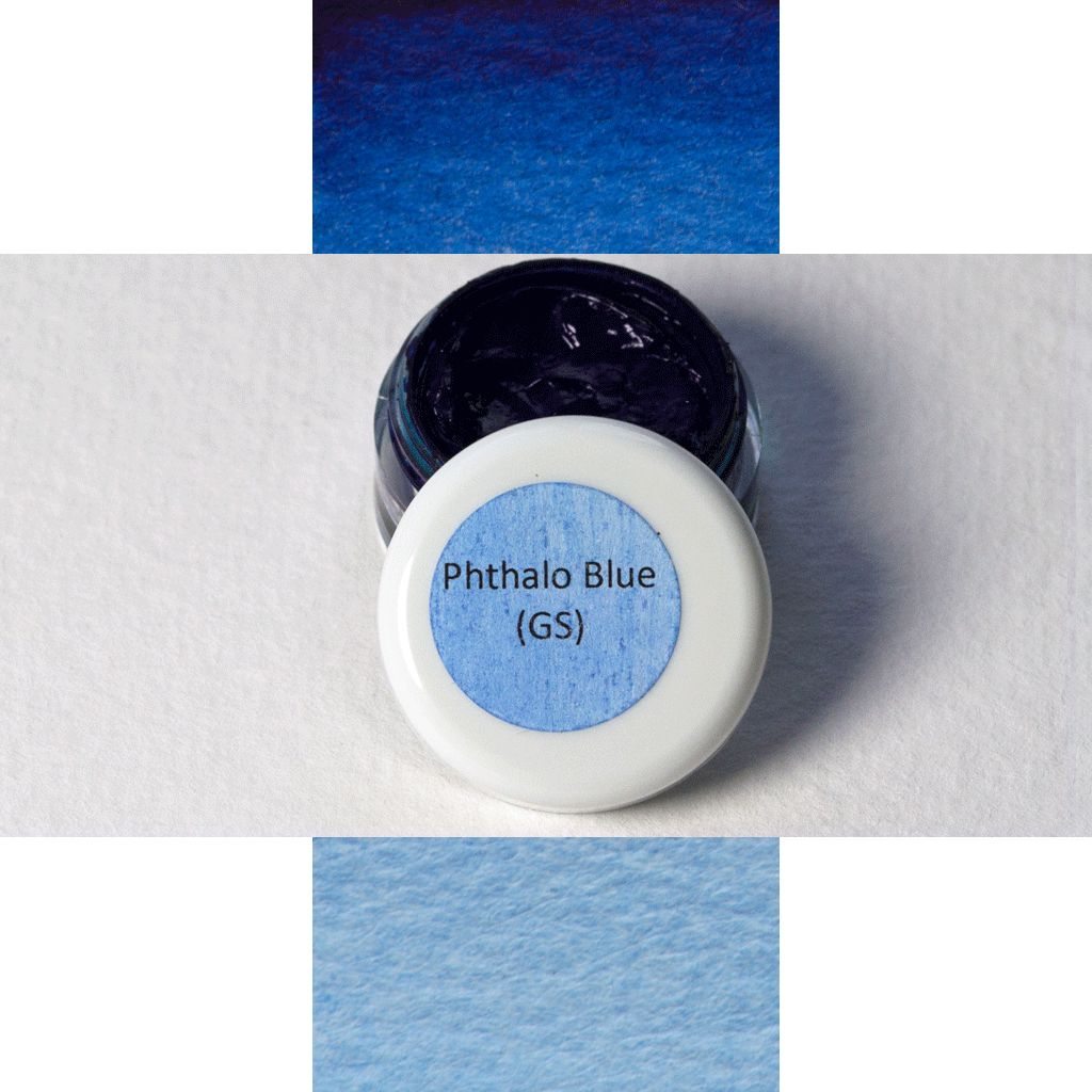 A J Ludlow Phthalocyanine Blue (Green Shade) Professional Watercolour - 4ml