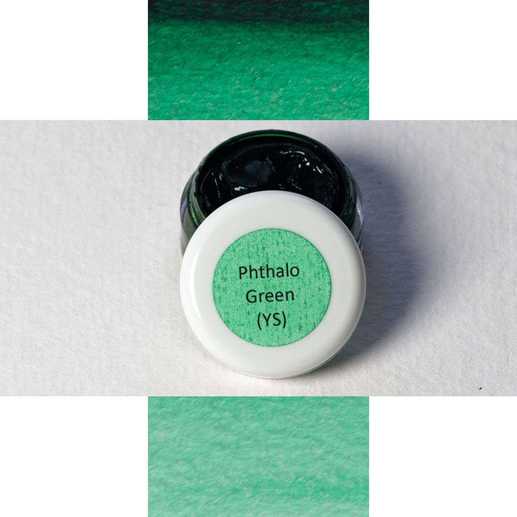 A J Ludlow Phthalocyanine Green (Yellow Shade) Professional Watercolour - 4ml