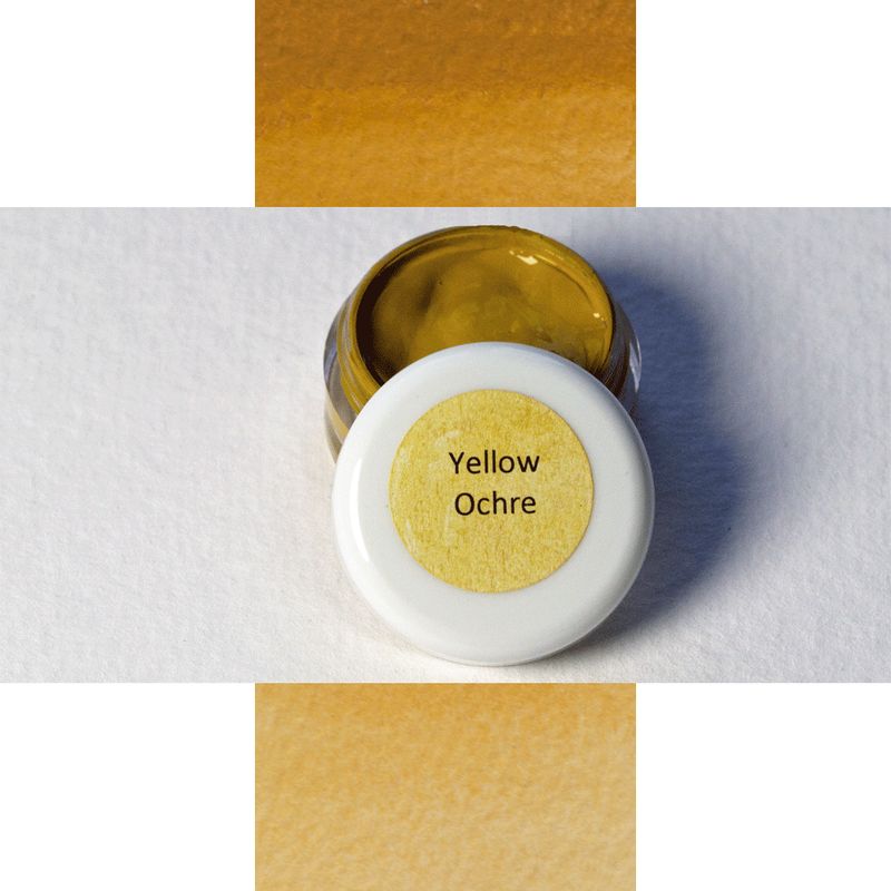 A J Ludlow Yellow Ochre Professional Watercolour - 4ml A J Ludlow Yellow Ochre Professional Watercolour - 4ml