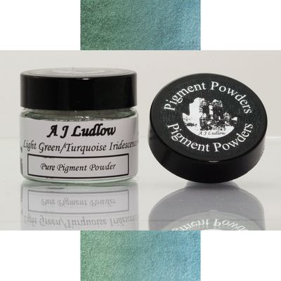 A J Ludlow Iridescent (No.1) Green to Turquoise Pure Pigment Powder