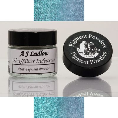 A J Ludlow Iridescent (No.4) Blue to Silver Pure Pigment Powder