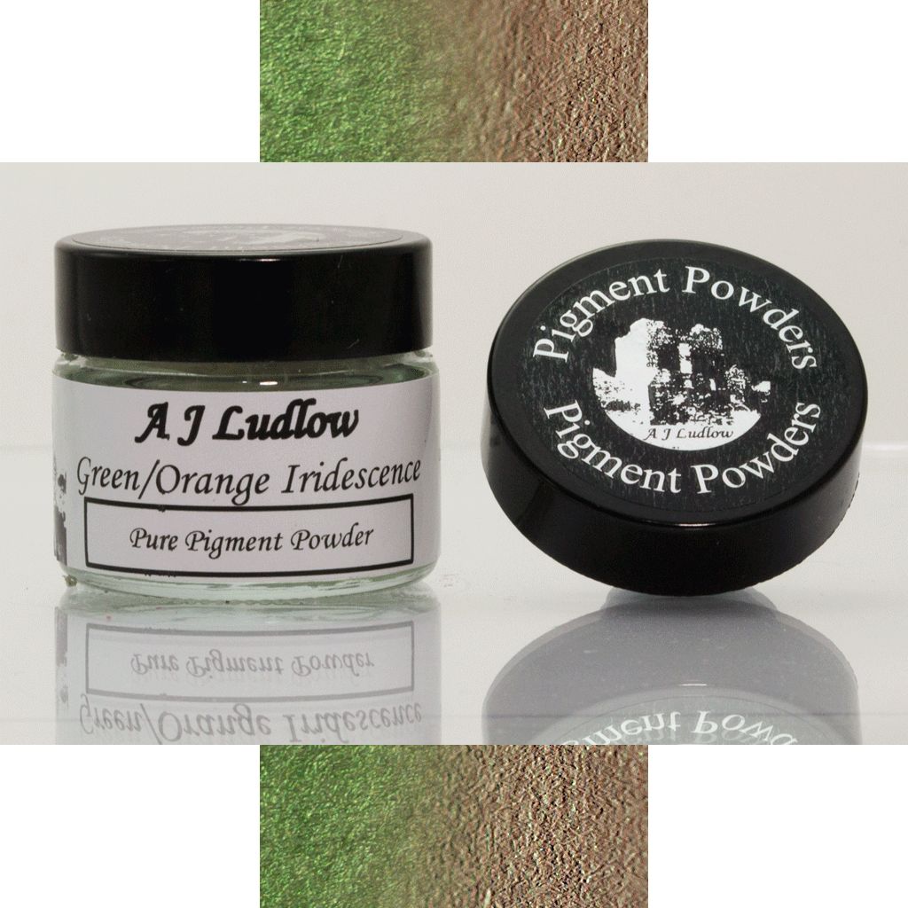 A J Ludlow Iridescent (No.5) Green to Orange Pure Pigment Powder