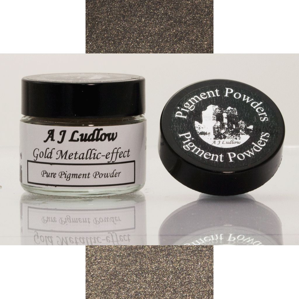 A J Ludlow Gold Metallic-effect Pure Pigment Powder