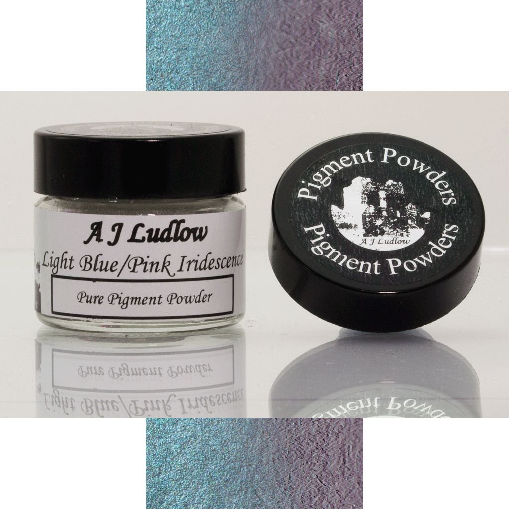 A J Ludlow Iridescent (No.3) Light Blue to Pink Pure Pigment Powder