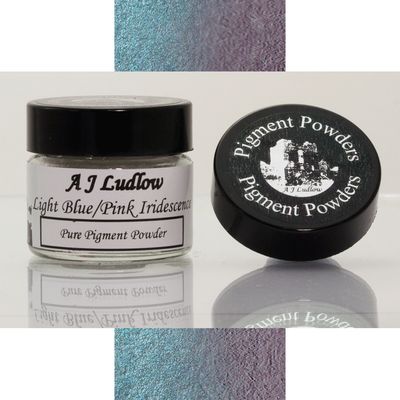 A J Ludlow Iridescent (No.3) Light Blue to Pink Pure Pigment Powder