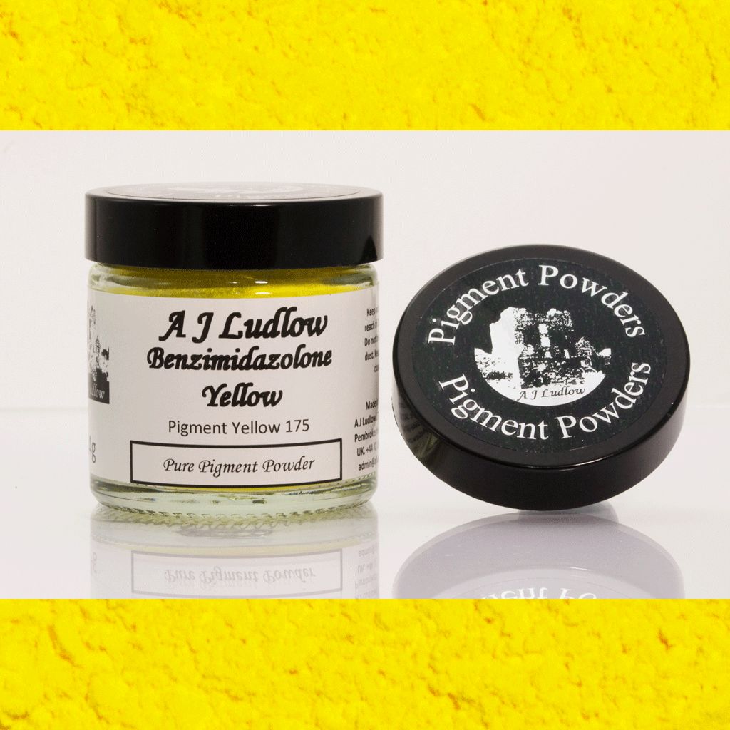 Benzimidazolone Yellow Pure Pigment Powder (14g)