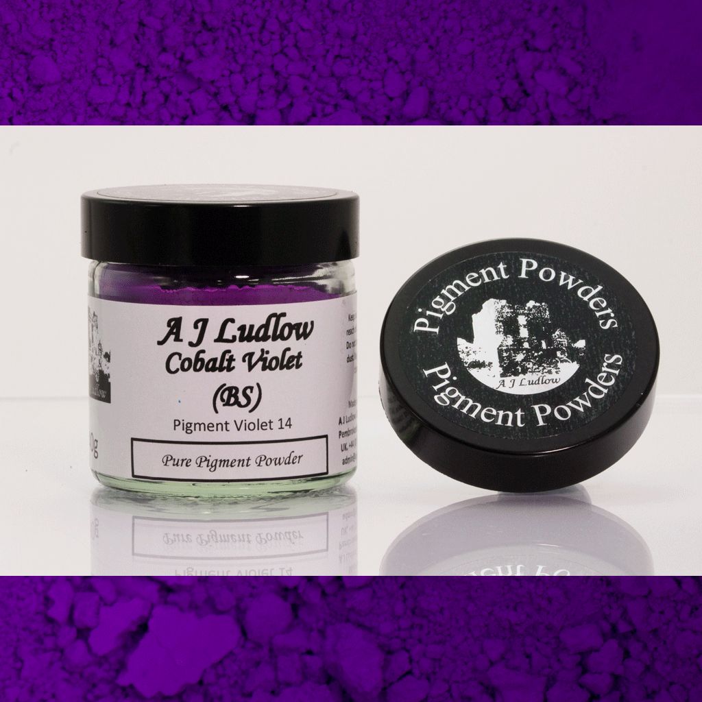 Cobalt Violet (Blue Shade) Pure Pigment Powder (40g)