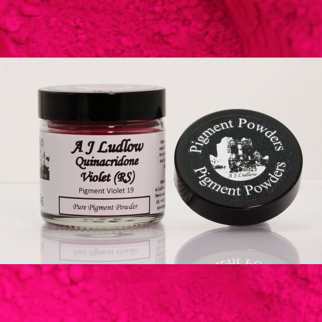 Quinacridone (Rose) Violet Pure Pigment Powder (15g)