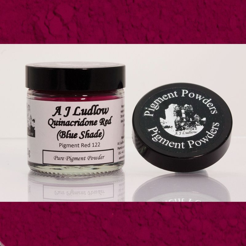 Quinacridone Red (Blue Shade) Pure Pigment Powder (20g)