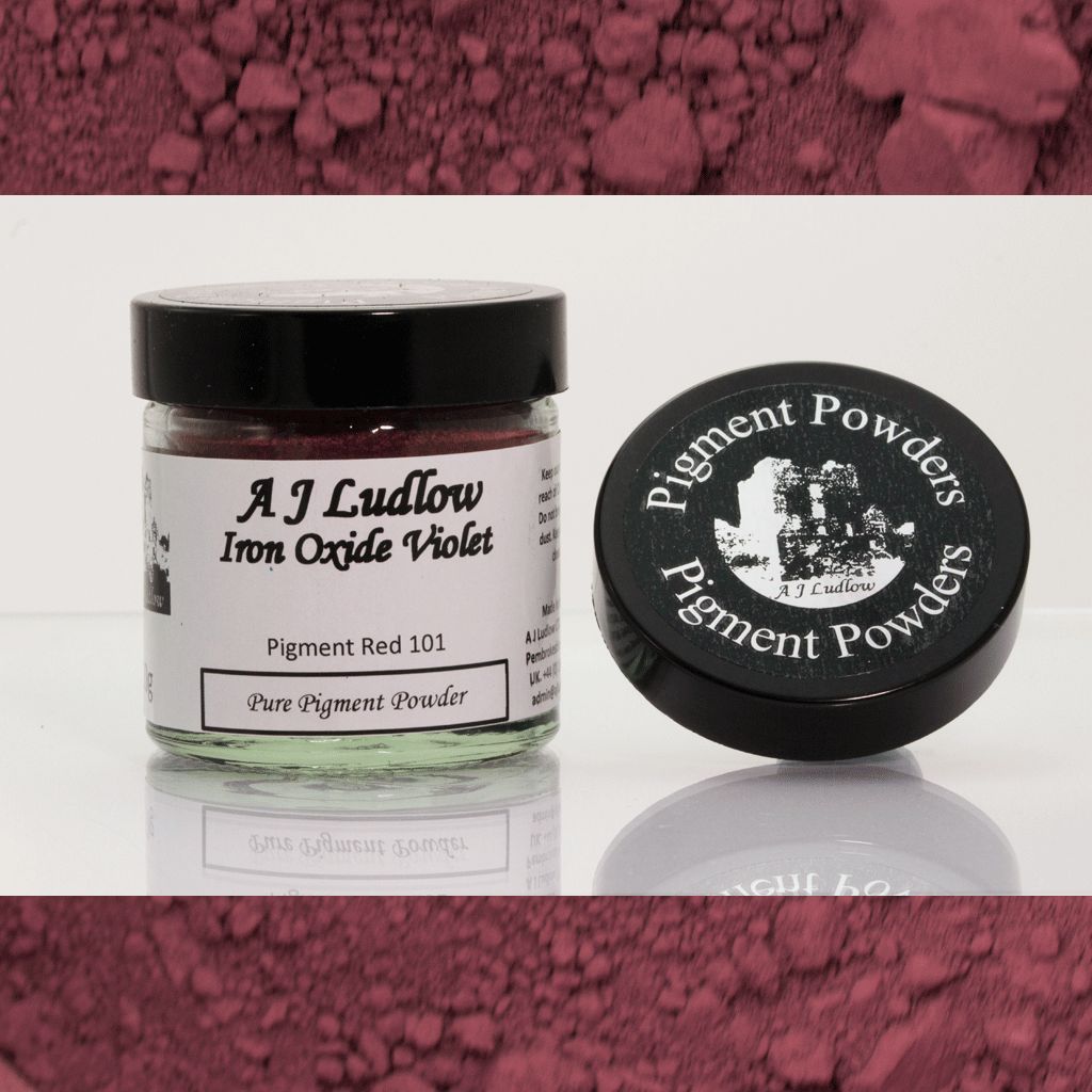 Iron Oxide Violet Pure Pigment Powder (60g)