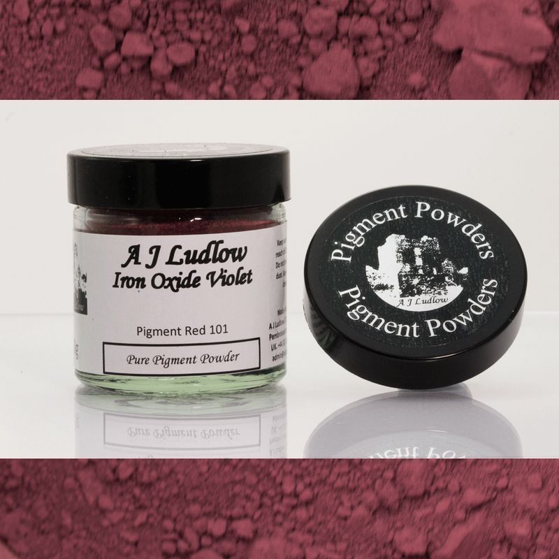 Iron Oxide Violet Pure Pigment Powder (60g)