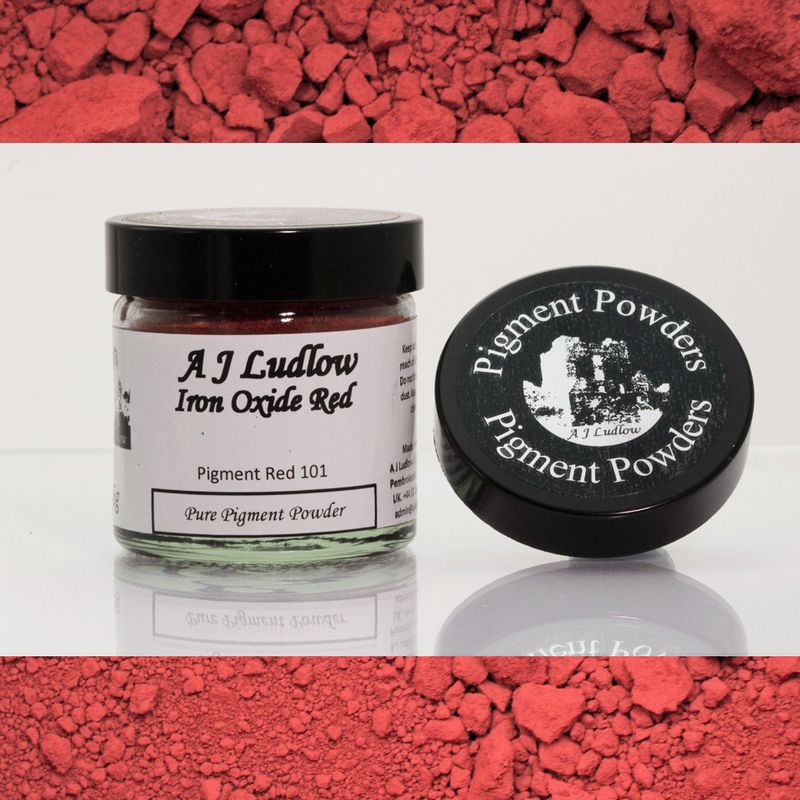 Iron Oxide Red Pure Pigment Powder (55g)