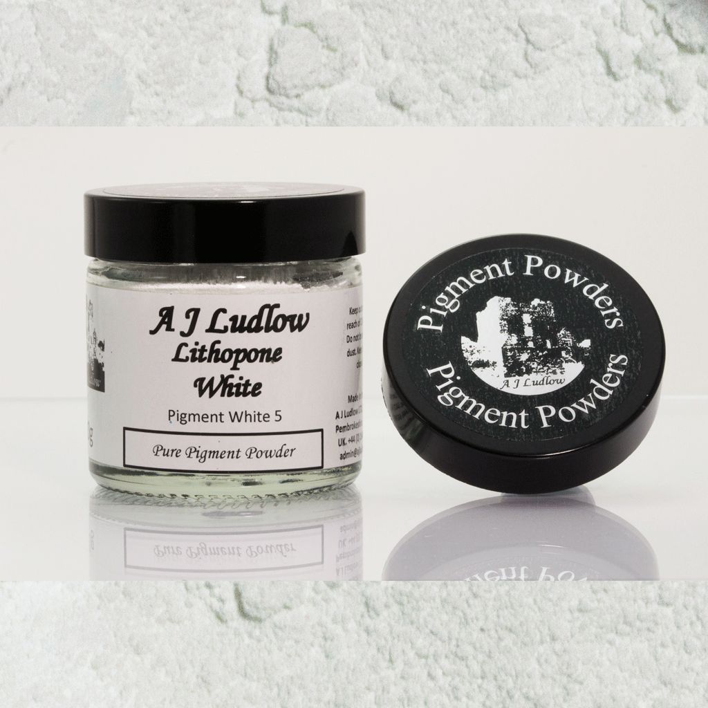 Lithopone White Pure Pigment Powder (50g)