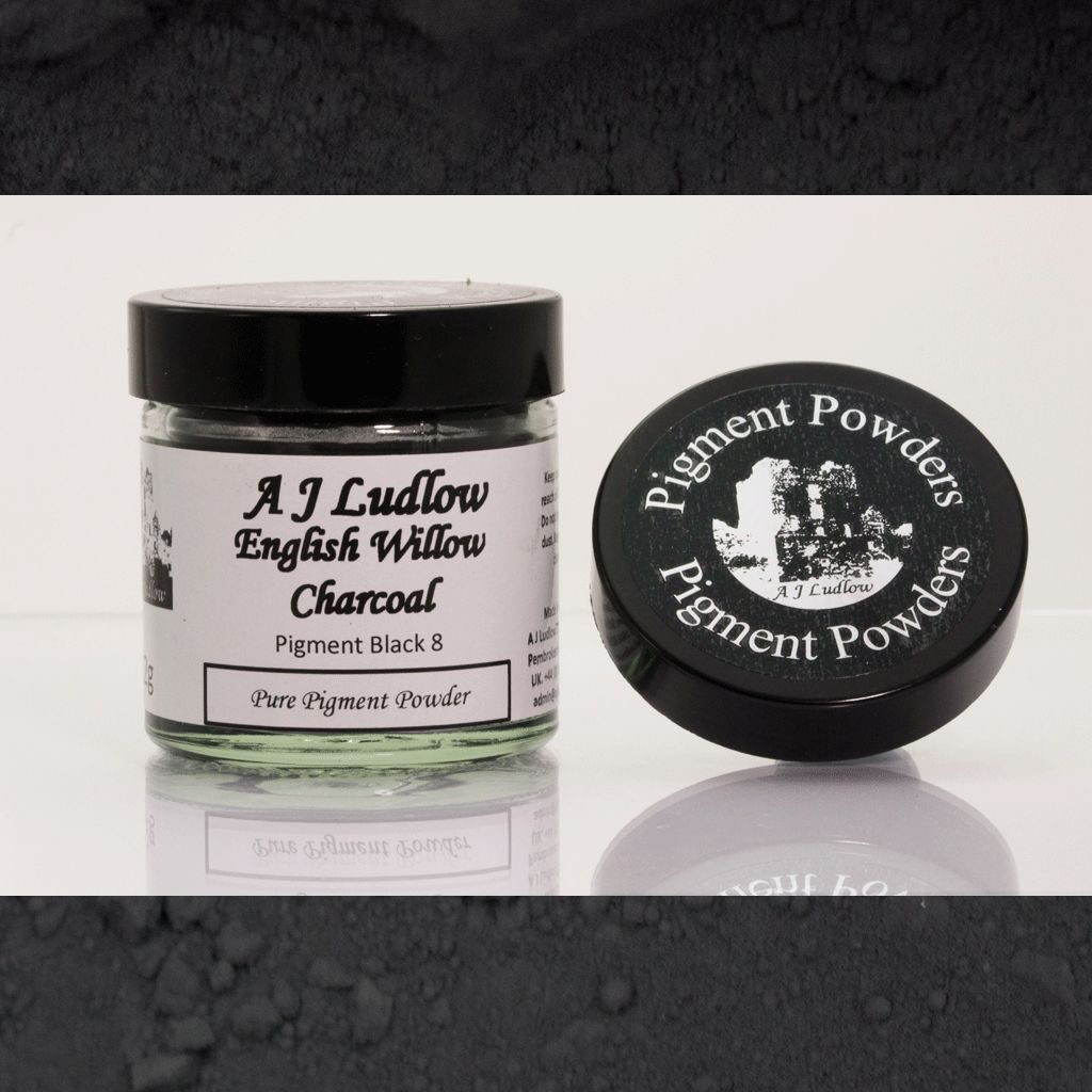 English Willow Charcoal Pure Pigment Powder (12g)