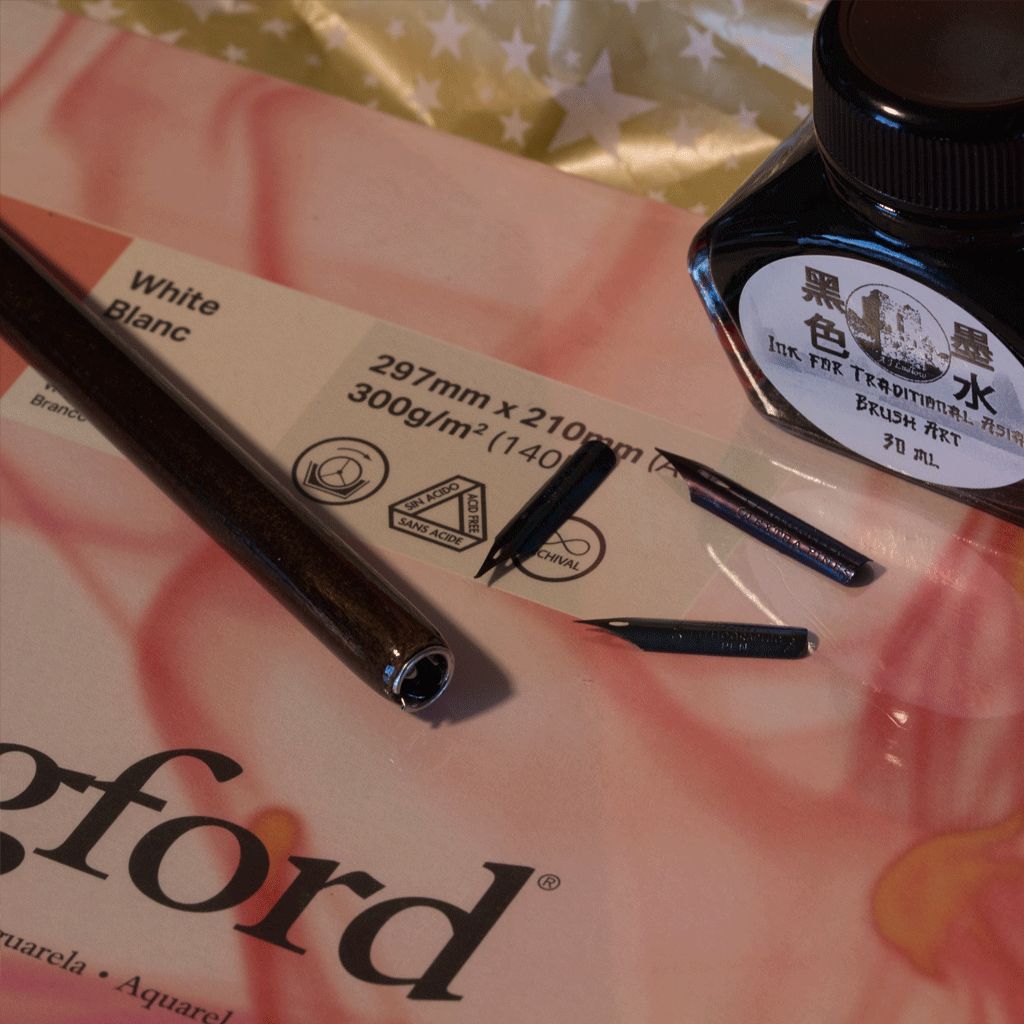 Dip Pen Gift Bundle: Drawing Set