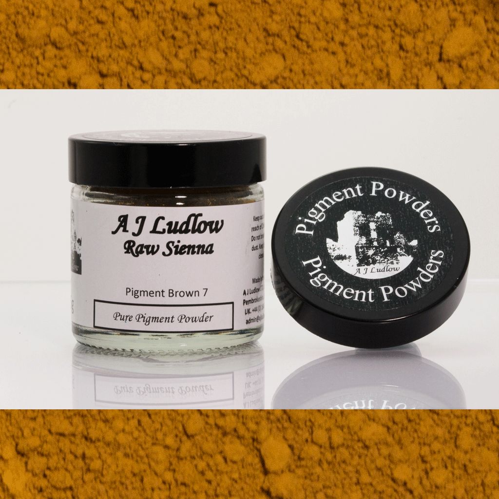 Raw Sienna Pure Pigment Powder (35g)