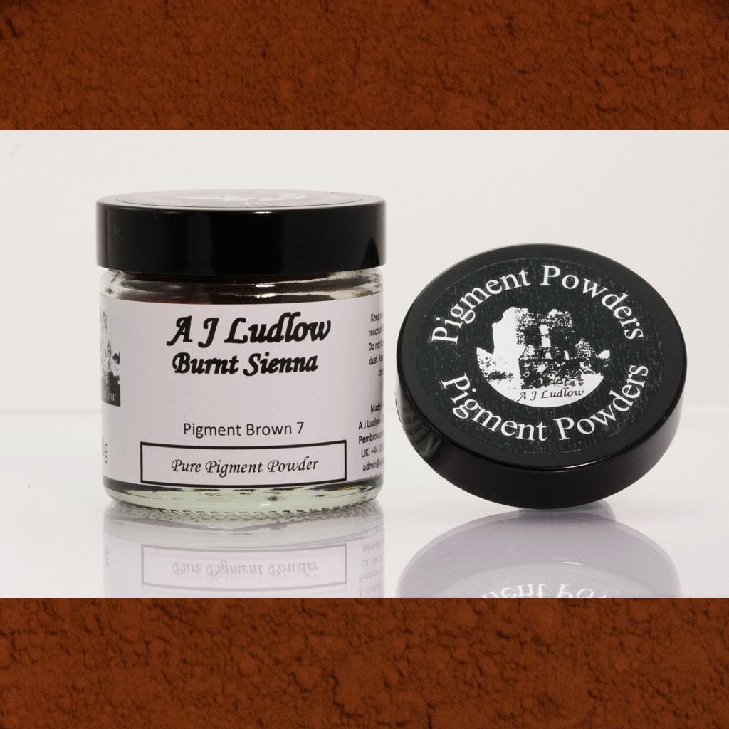 Burnt Sienna Pure Pigment Powder (30g)