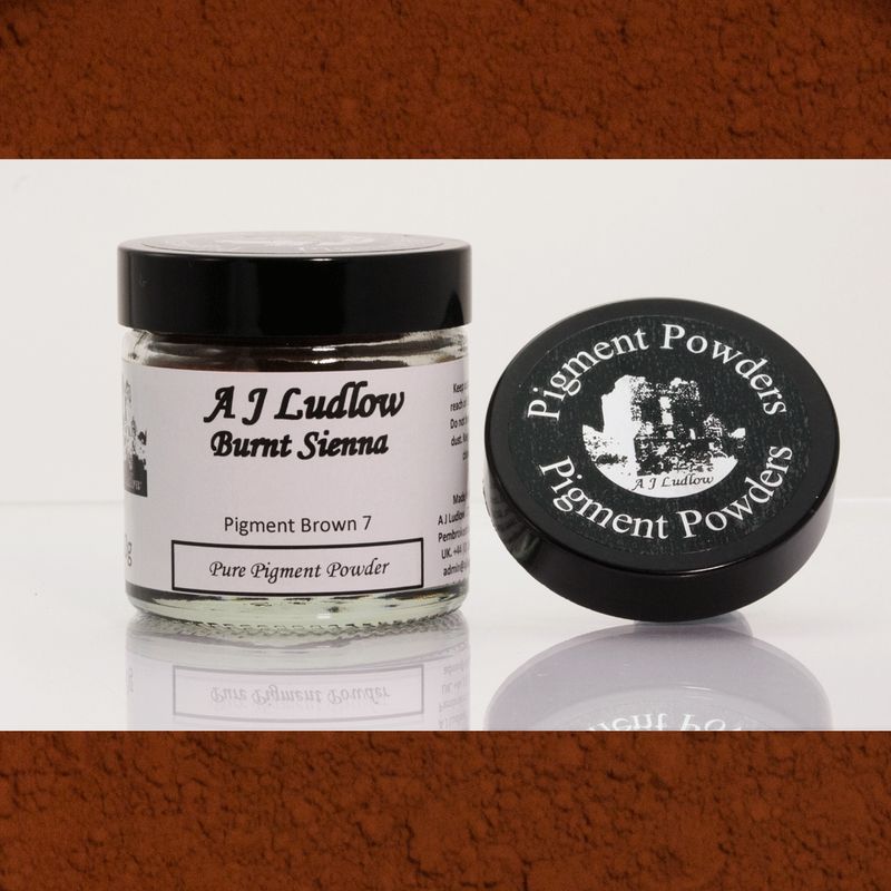 Burnt Sienna Pure Pigment Powder (30g) Burnt Sienna Pure Pigment Powder (30g)