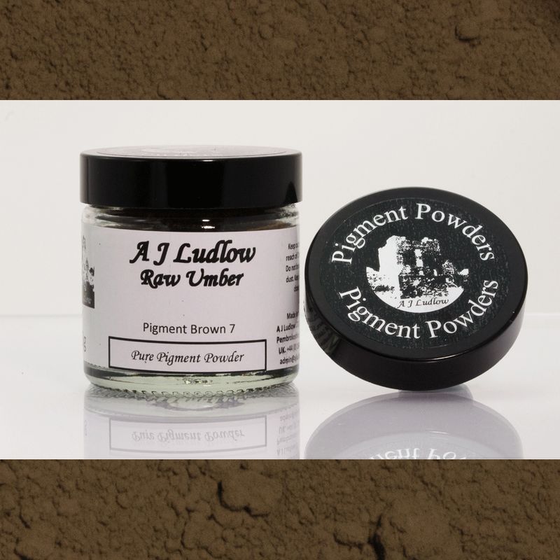 Raw Umber Pure Pigment Powder (30g) Raw Umber Pure Pigment Powder (30g)