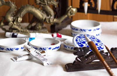 Chinese and Sumi-e Paints, Paper and Brushes