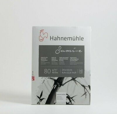 Sumi-e Cold Pressed Paper Pad for Asian Painting, 24x32cm Sumi-e Cold Pressed Paper Pad for Asian Painting, 24x32cm