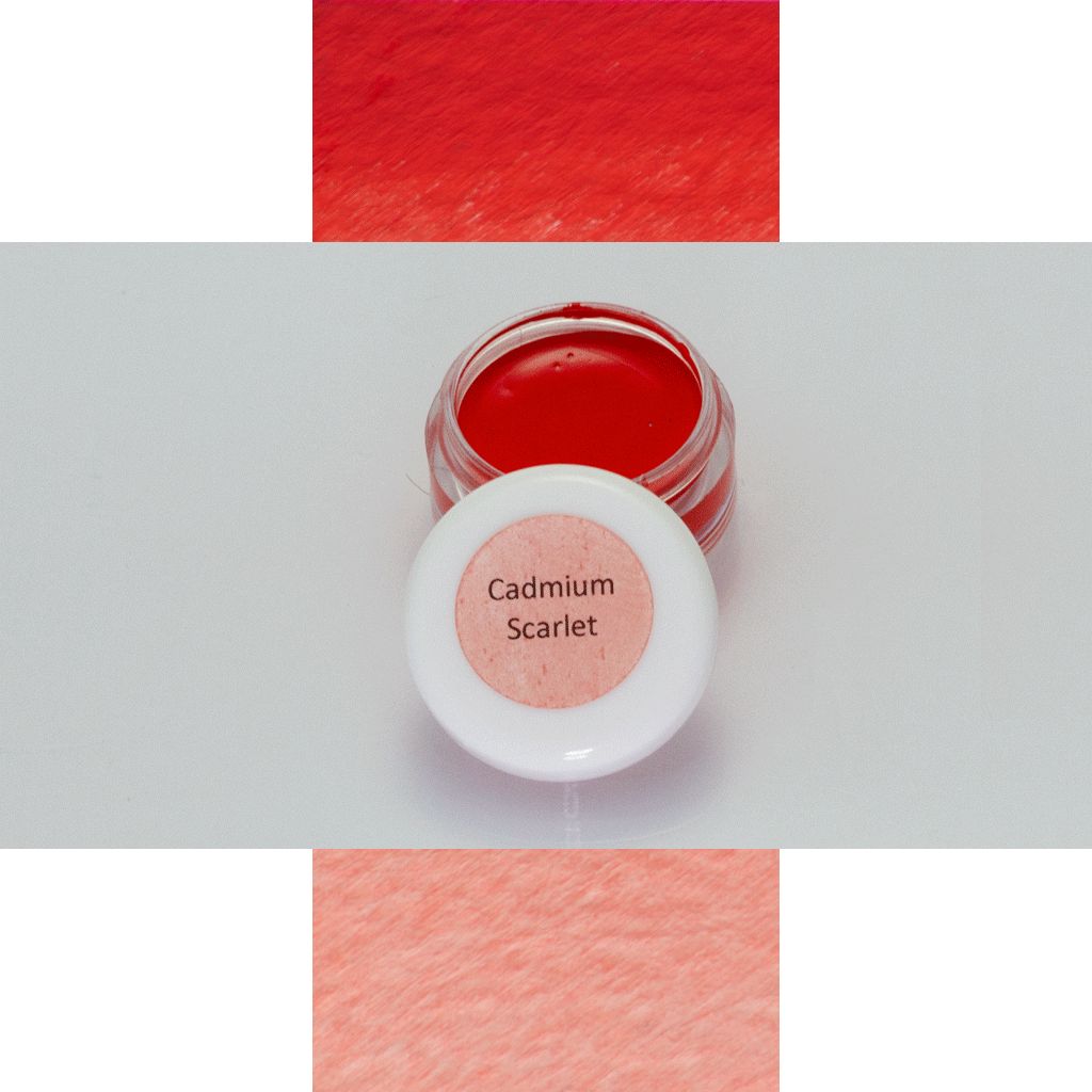 A J Ludlow Cadmium Scarlet Professional Watercolour - 3ml A J Ludlow Cadmium Scarlet Professional Watercolour - 3ml