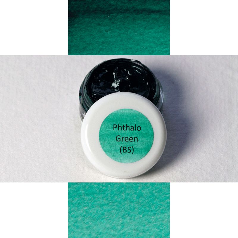A J Ludlow Phthalo Green (Blue Shade) Professional Watercolour - 3ml