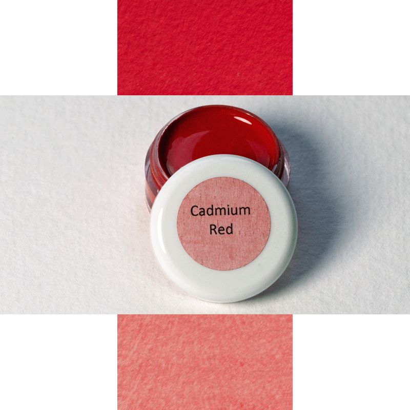 A J Ludlow Cadmium Red Professional Watercolour - 3ml