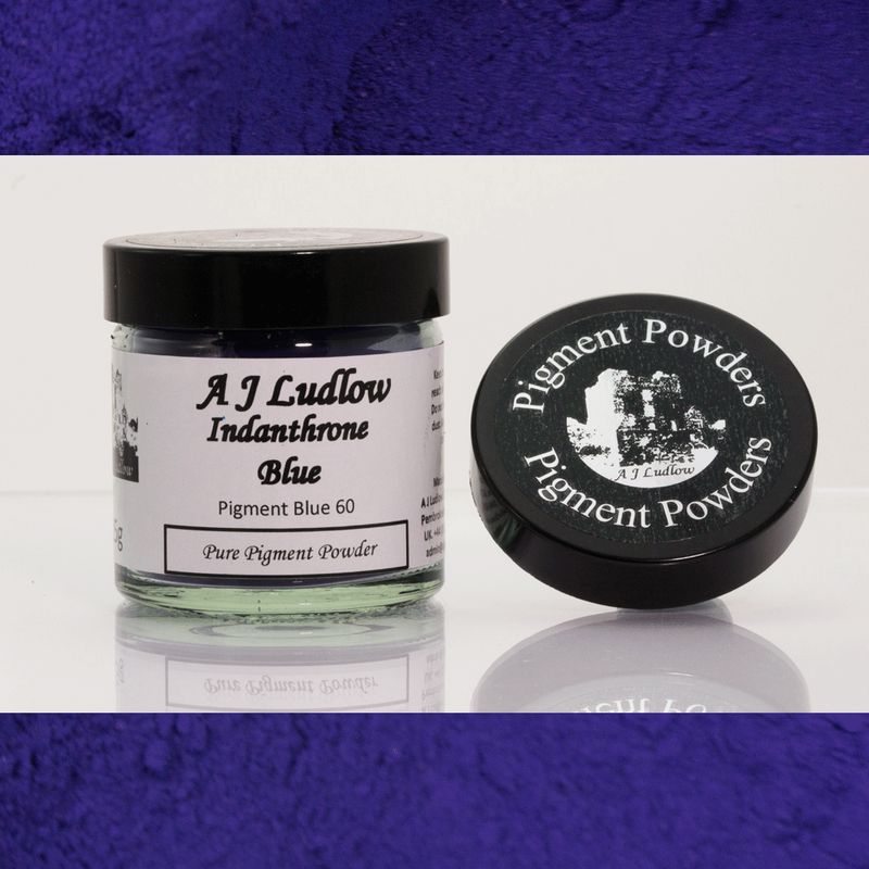 Indanthrone Blue Pure Pigment Powder (25g) Indanthrone Blue Pure Pigment Powder (25g)