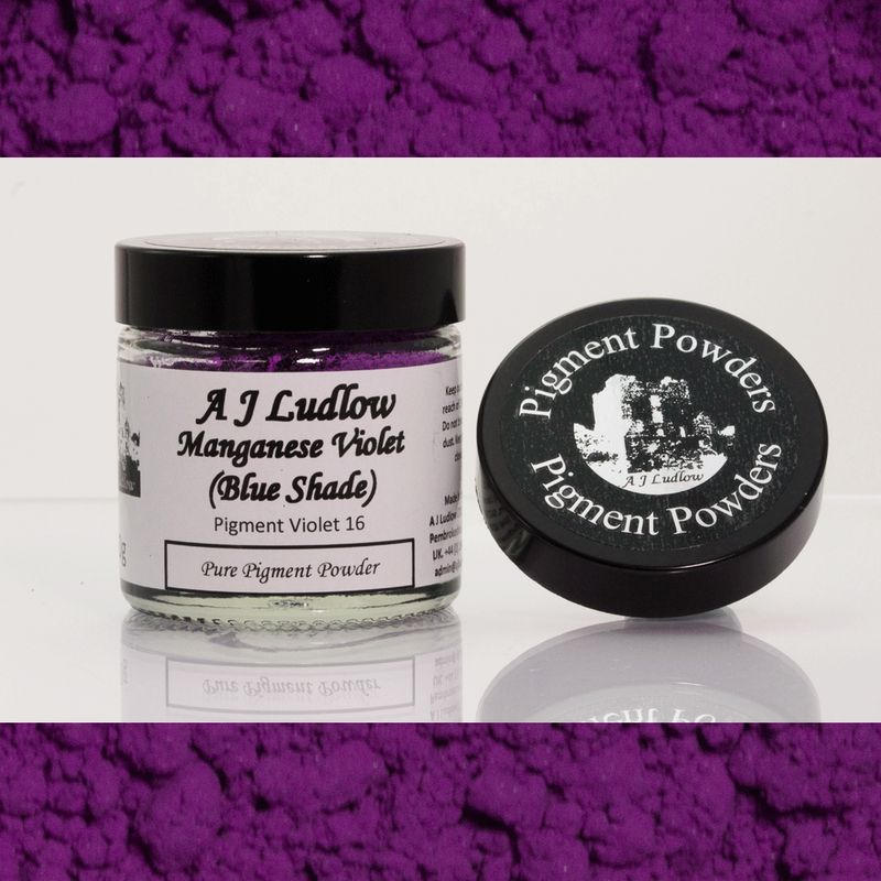 Manganese Violet (Blue Shade) Pure Pigment Powder (20g) Manganese Violet (Blue Shade) Pure Pigment Powder (20g)