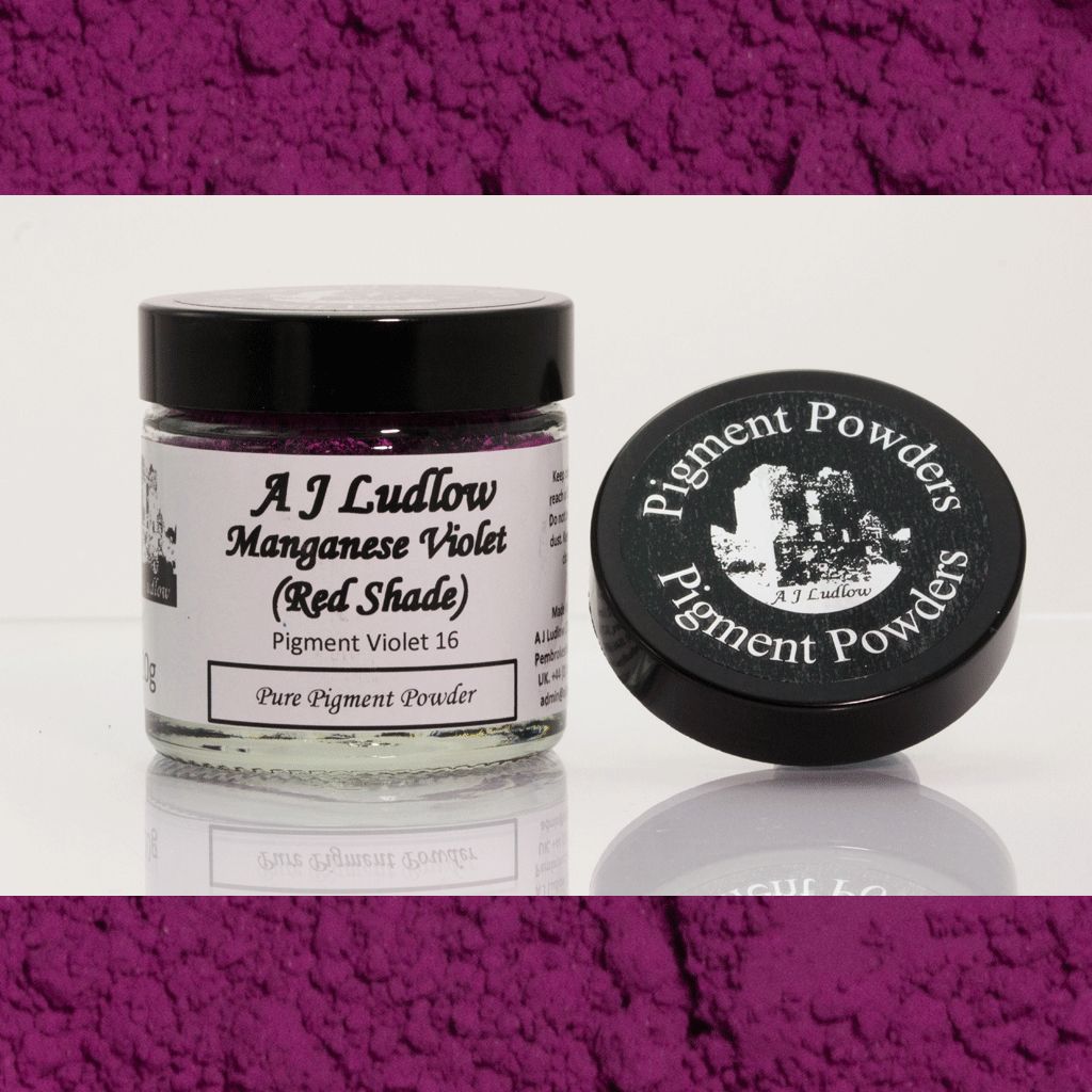 Manganese Violet (Red Shade) Pure Pigment Powder (20g) Manganese Violet (Red Shade) Pure Pigment Powder (20g)