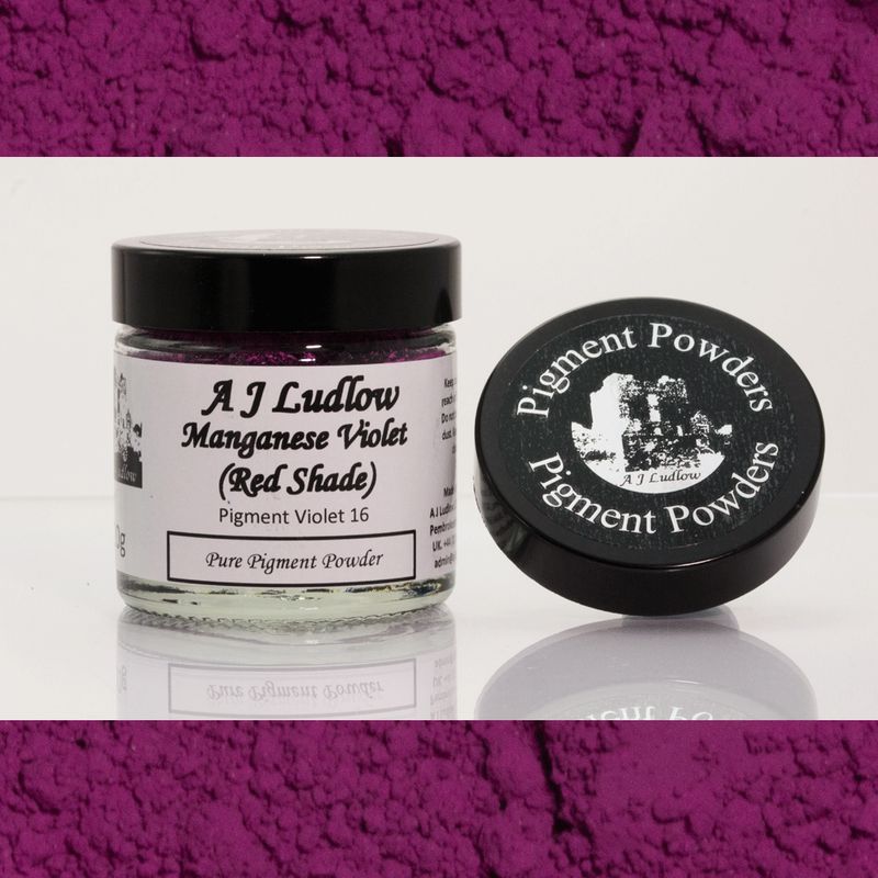 Manganese Violet (Red Shade) Pure Pigment Powder (20g) Manganese Violet (Red Shade) Pure Pigment Powder (20g)