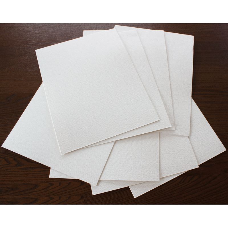 Bockingford Watercolour Paper CP (NOT), 425gsm, White, 8 x Quarter Imperial Bockingford Watercolour Paper CP (NOT), 425gsm, White, 8 x Quarter Imperial