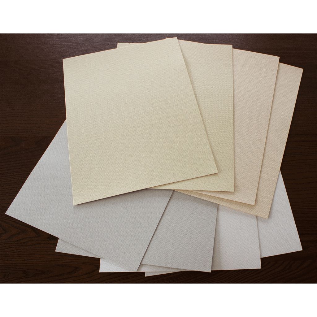 Bockingford Coloured Watercolour Paper CP (NOT), 300gsm, Mixed, 8 x Quarter Imperial